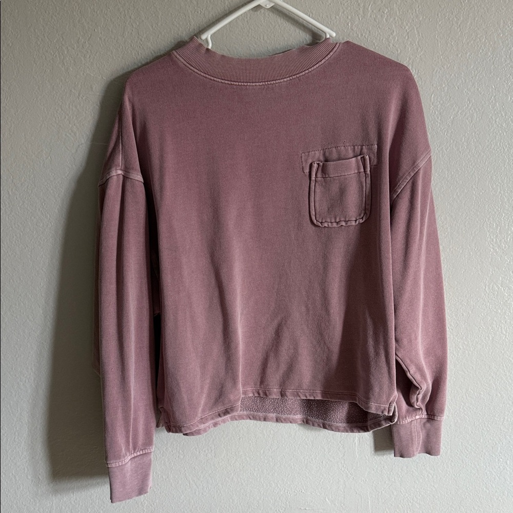 Old Navy Pink Sweatshirt Crewneck